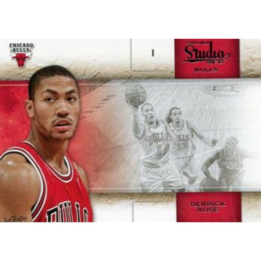 2009 Studio Basketball Card - #69 Derrick Rose